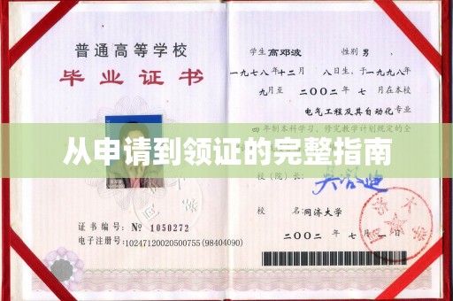 迎江从申请到领证的完整指南