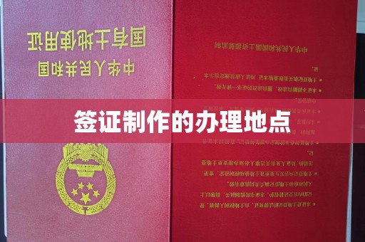迎江签证制作的办理地点