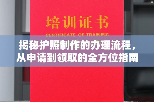 迎江揭秘护照制作的办理流程，从申请到领取的全方位指南