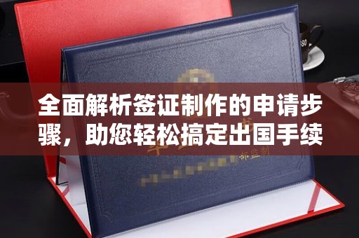 迎江全面解析签证制作的申请步骤，助您轻松搞定出国手续