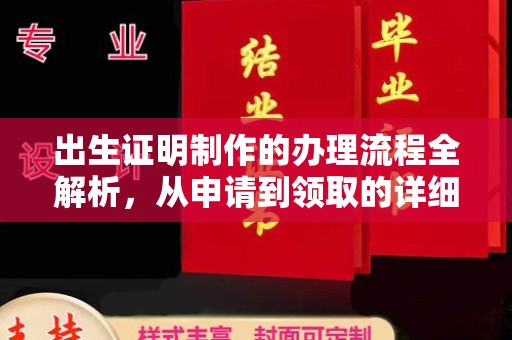 迎江出生证明制作的办理流程全解析，从申请到领取的详细指南