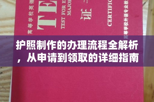 迎江护照制作的办理流程全解析，从申请到领取的详细指南
