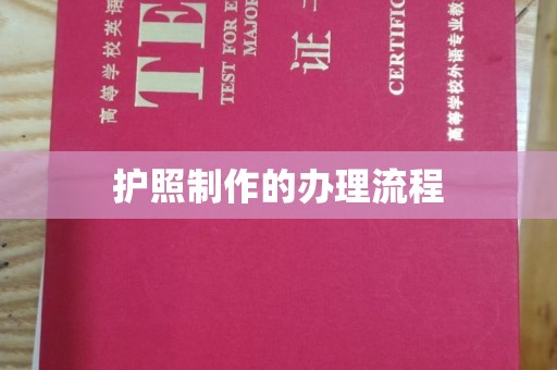 迎江护照制作的办理流程