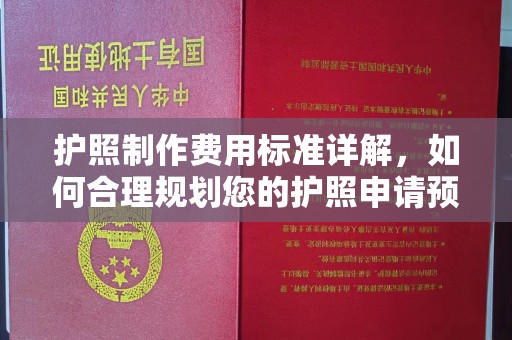 迎江护照制作费用标准详解，如何合理规划您的护照申请预算
